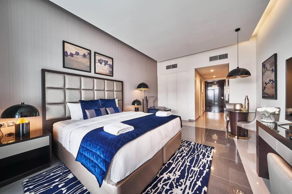 5* Studio, 10min Walk To Mall, 1min Bay Sqr Дубай